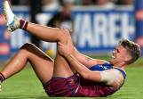 Brisbane have named Dakota Davidson in their grand final squad as she recovers from a knee injury. (Dave Hunt/AAP PHOTOS)