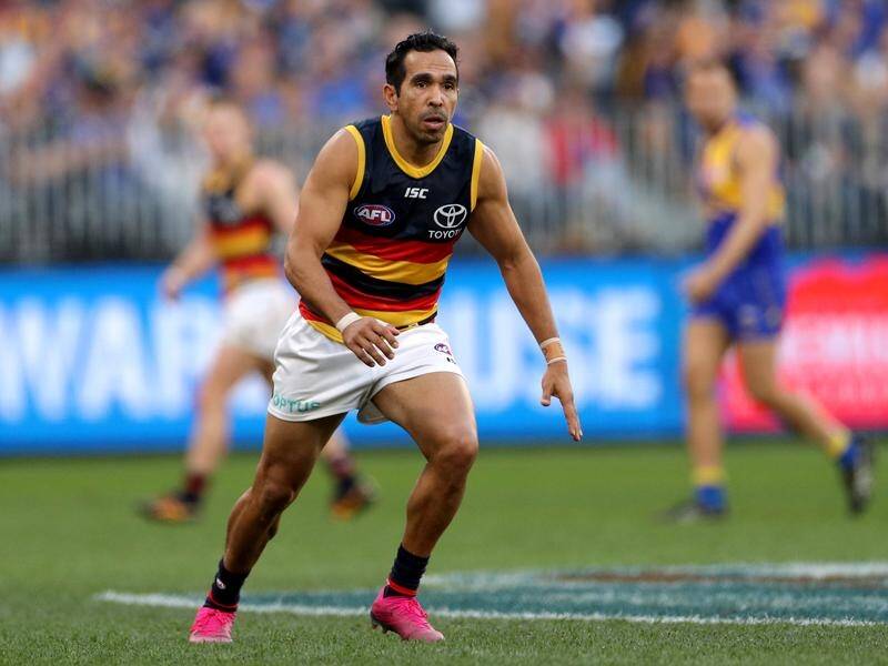 AFL club Adelaide have apologised to Eddie Betts in an open letter to Crows members. (Richard Wainwright/AAP PHOTOS)