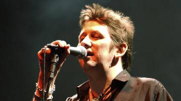 Shane MacGowan of The Pogues, best known for their ballad Fairytale of New York, has died aged 65. (AP PHOTO)