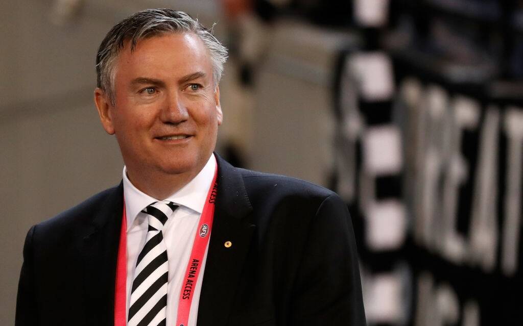 Controversy is never far away from Eddie McGuire, however, several times during the pandemic he has invited a media storm after his comments. Photo: Getty Images/Michael Willson