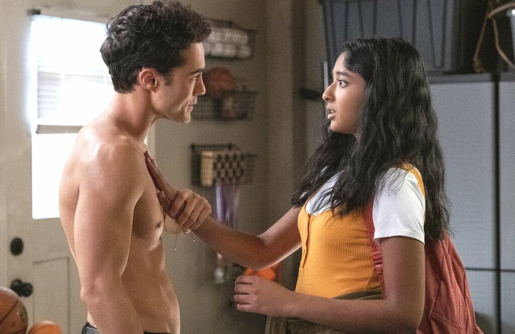 In Netflix comedy Never Have I Ever, actress Maitreyi Ramakrishnan plays Indian-American teen Devi who has a serious crush on high school classmate Paxton Hall-Yoshida (Darren Barnet). 