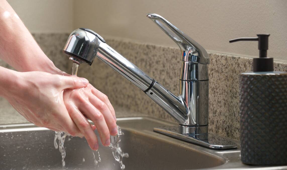 CLEAN HAND: Hand washing with soap and water for 20 seconds is vital, health experts say. Photo: SHUTTERSTOCK