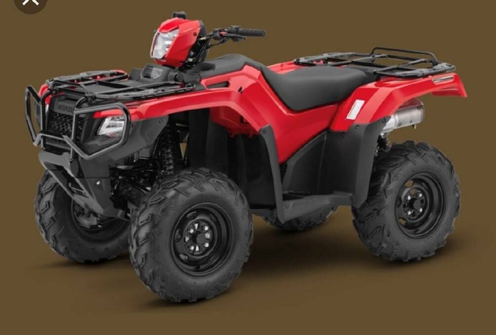 STOLEN: Police say a utility seen in the may have been carrying stolen quad bike. Photo: FILE